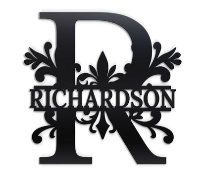 Alphabet Monogram Sign