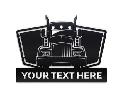 Peterbilt Truck Sign 2 Metal Signs Craftmysign