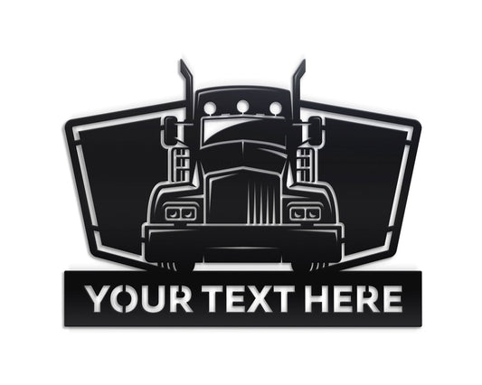 Peterbilt Truck Sign 2 Metal Signs Craftmysign