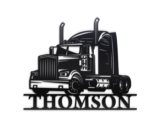 Peterbilt Truck Sign Metal Signs Craftmysign